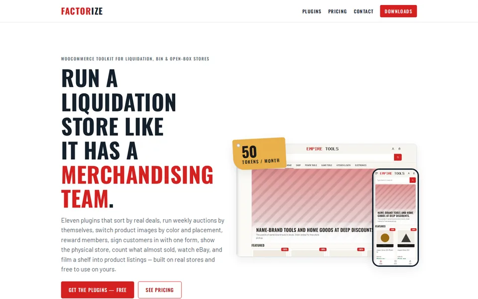 Screenshot of factorize.webyoungstown.com