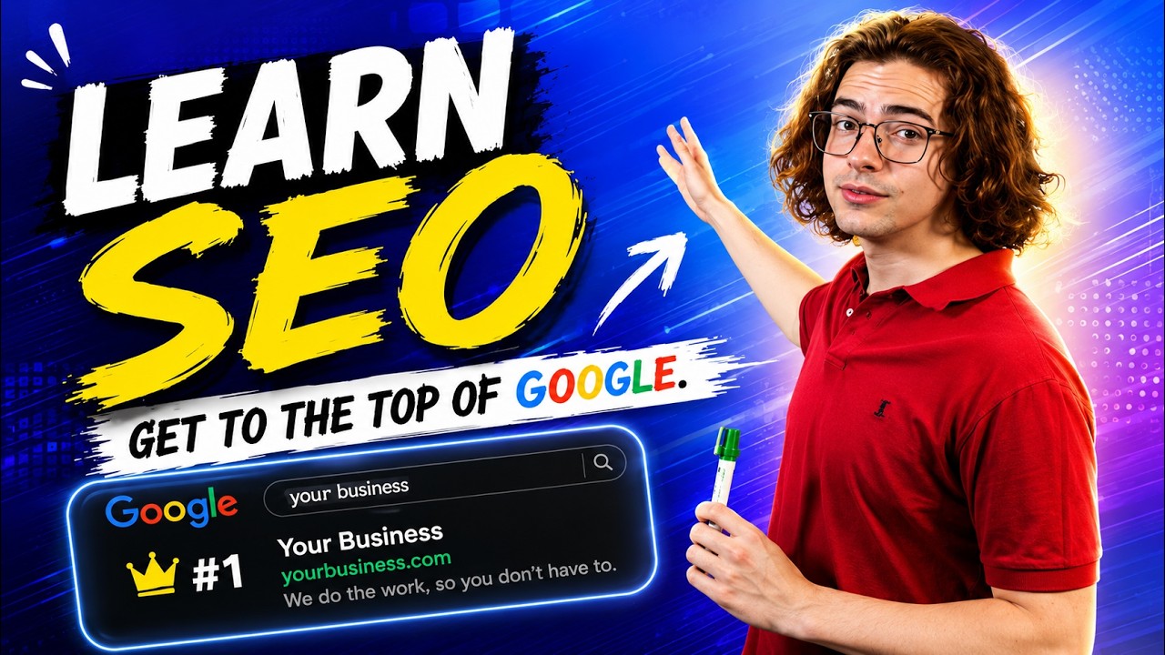 SEO Simplified: Mastering Google Ranking lesson banner